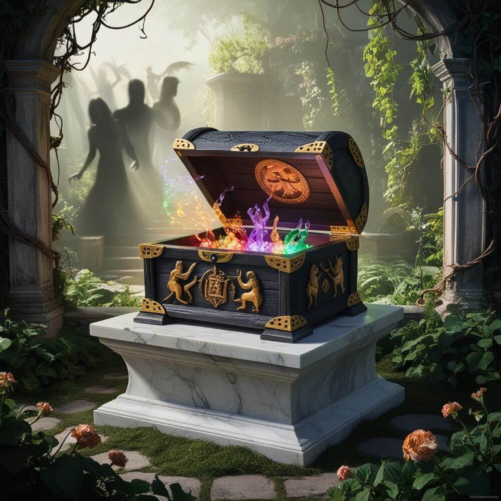 Caja de Pandora. Imagen: Leonardo