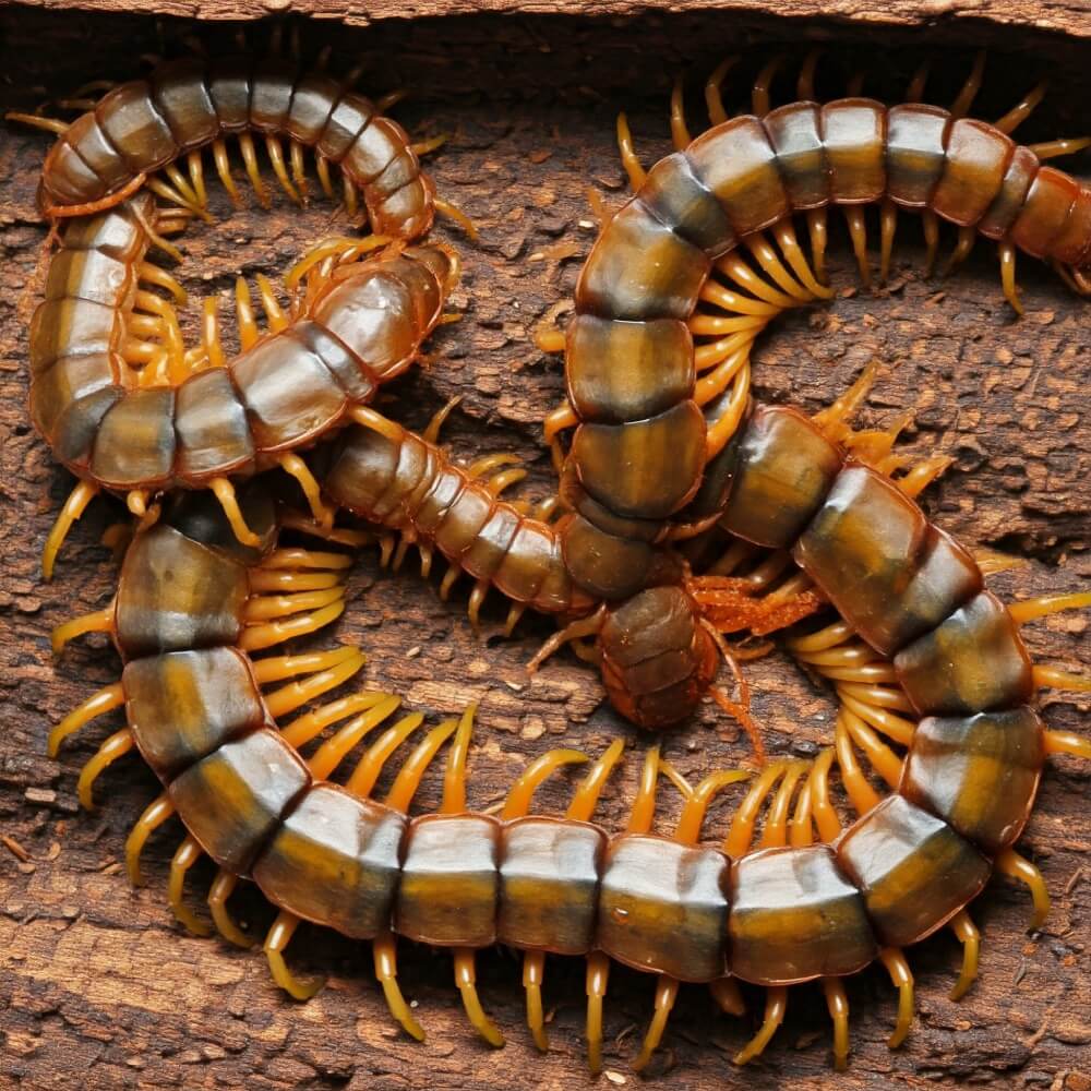 Ciempiés. Imagen: Gemini