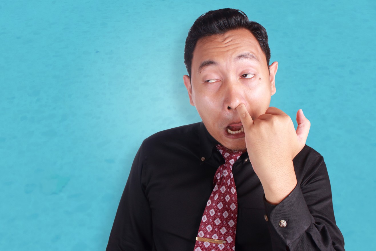 ¿Por qué los mocos cambian de color?