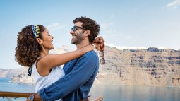 Pareja en el crucero