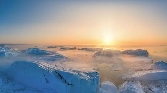 Groenlandia registra temperaturas de 20 a 30 grados por encima de la media