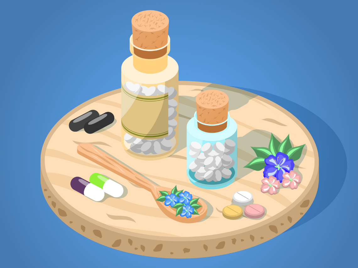 ¿Por qué la homeopatía es ciencia ficción? (Fuente: Macrovector; freepik.com)