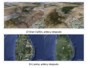 La nueva versión de Google Earth se suma a las redes sociales