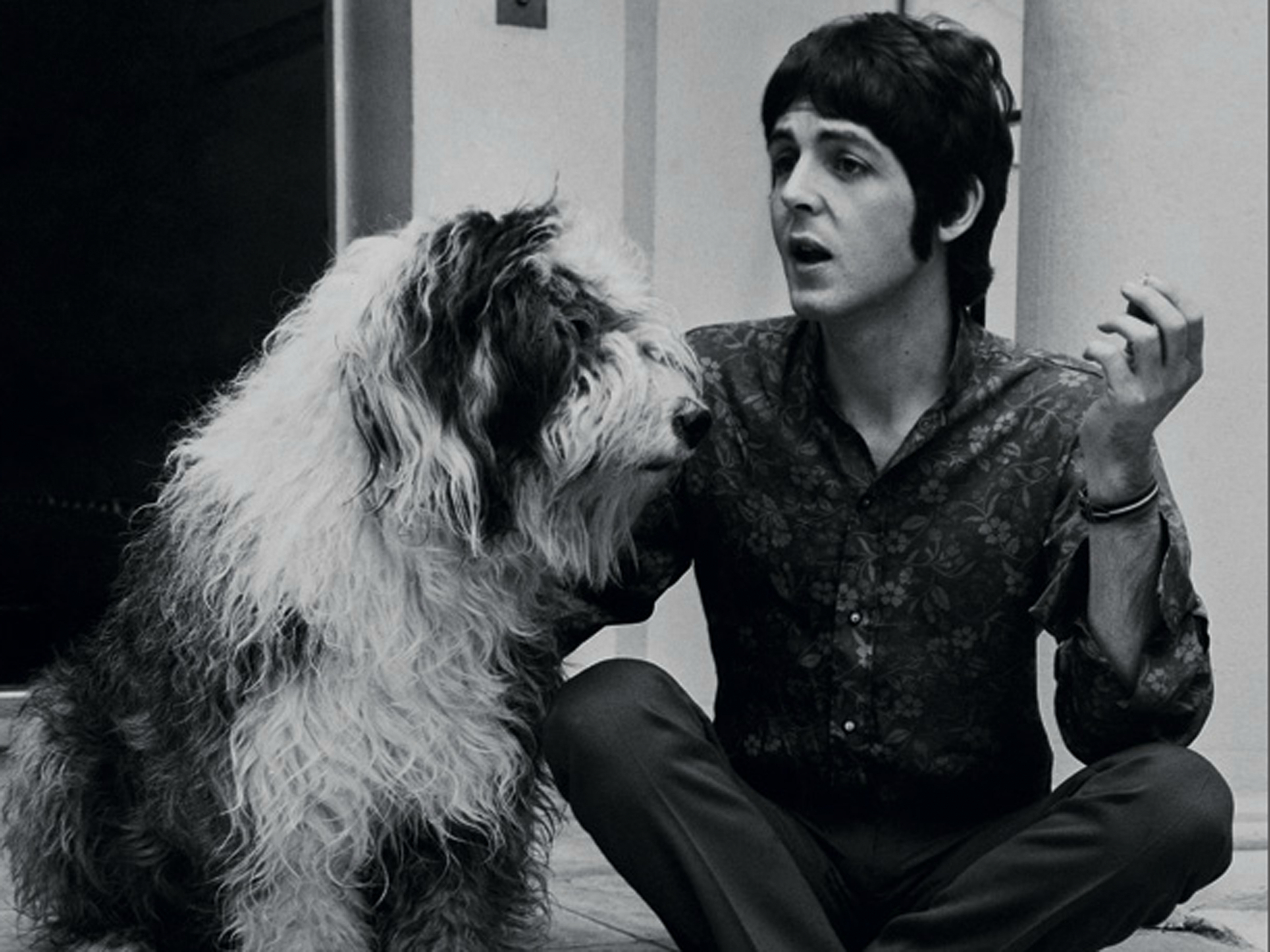 Paul y su perra Martha