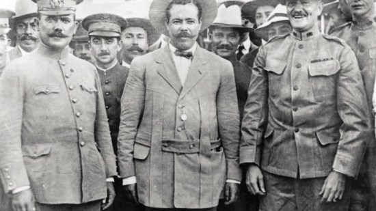 Pancho Villa y Pershing