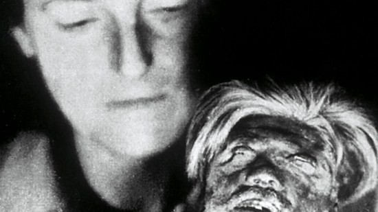 Cabeza reducida, fruto de los experimentos realizados en los campos de concentración