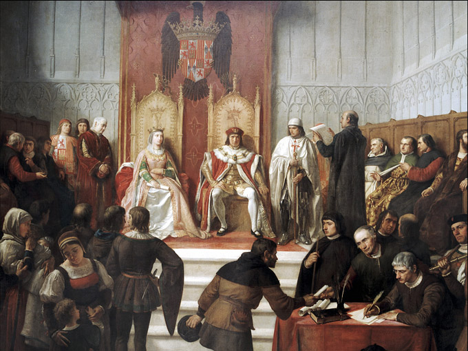 Una audiencia de los Reyes Católicos
