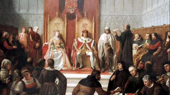 Una audiencia de los Reyes Católicos
