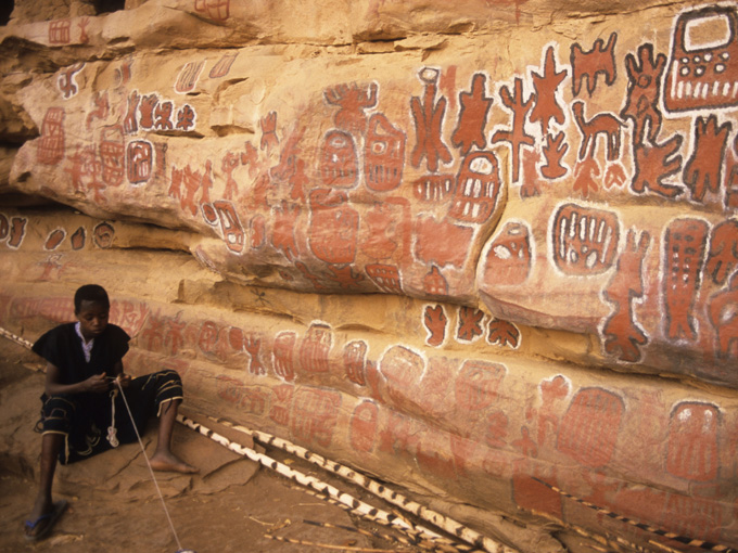 Cueva dogón en Mali