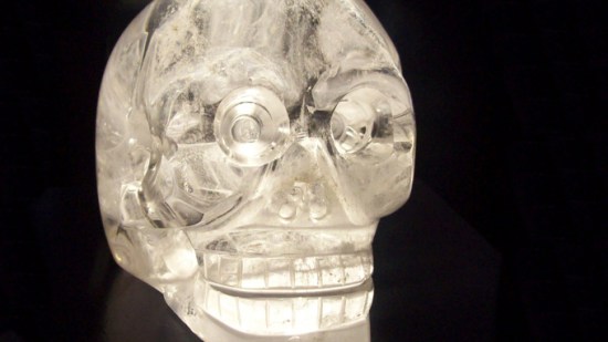 Calavera de cuarzo