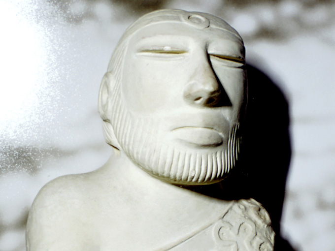Sacerdote-rey hallado en Mohenjo Daro
