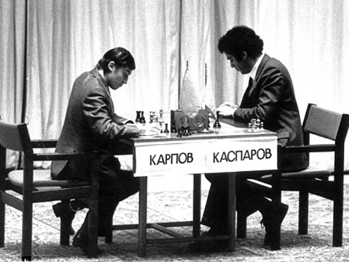 Karpov y Kasparov