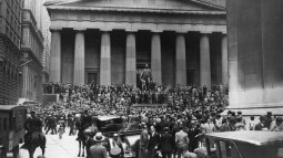 Wall Street en el Crac del 29