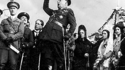 Miguel Primo de Rivera en un acto