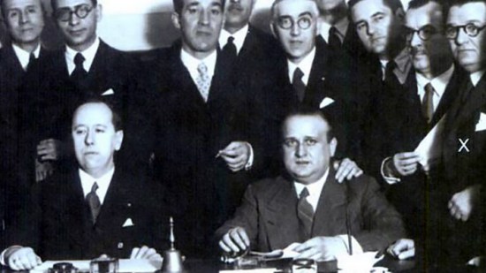 Gil-Robles con la Minoría Popular Agraria