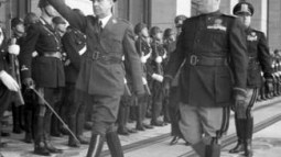 Pavelic y Mussolini