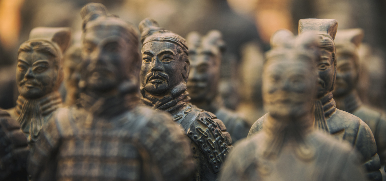 Guerreros de terracota