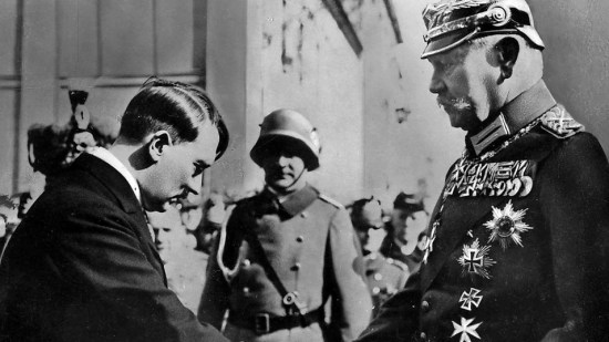 Hitler con Hindenburg