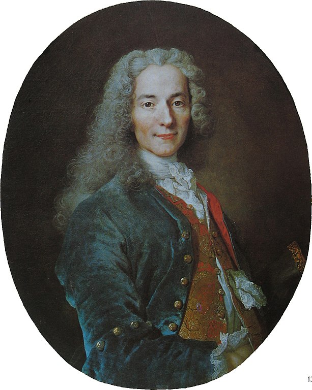 Filósofos como Voltaire y Rousseau promovieron ideas de libertad, igualdad y separación de poderes. Voltaire. Imagen: Wikimedia. Causas de la Revolución Francesa