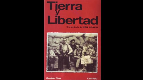 Cartel de 'Tierra y libertad'