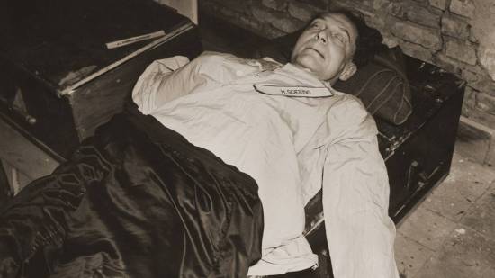 Cadáver de Hermann Goering