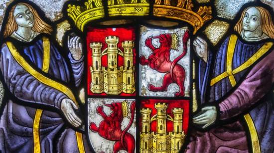 Vidriera de los Trastámara