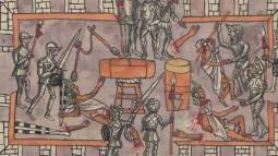 Matanza del Templo Mayor del Códice Durán