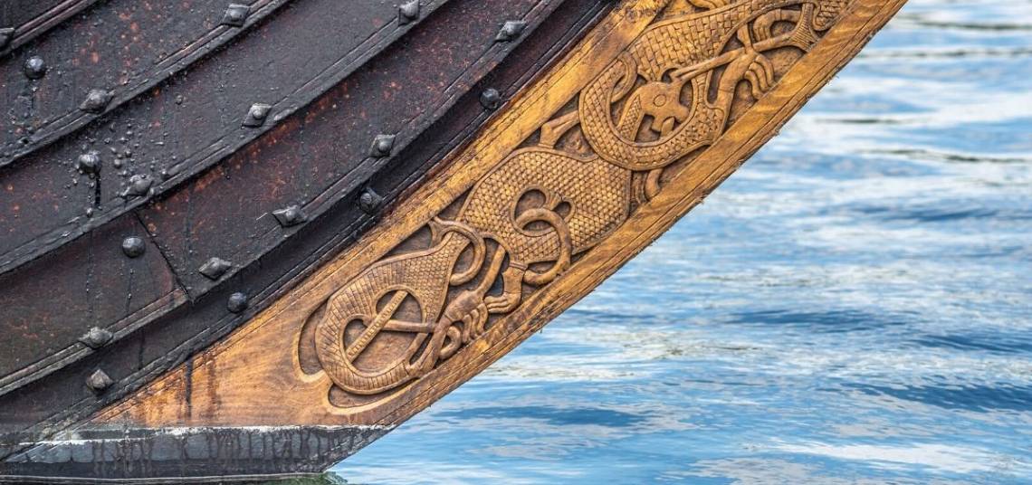 Barco Vikingo Drakkar