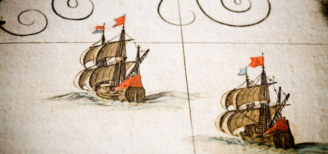 Galeón Marina. Dibujo