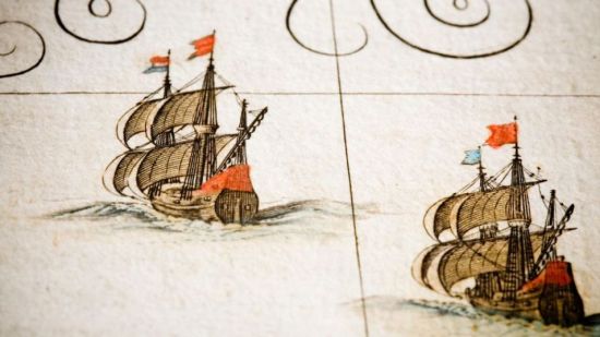 Galeón Marina. Dibujo