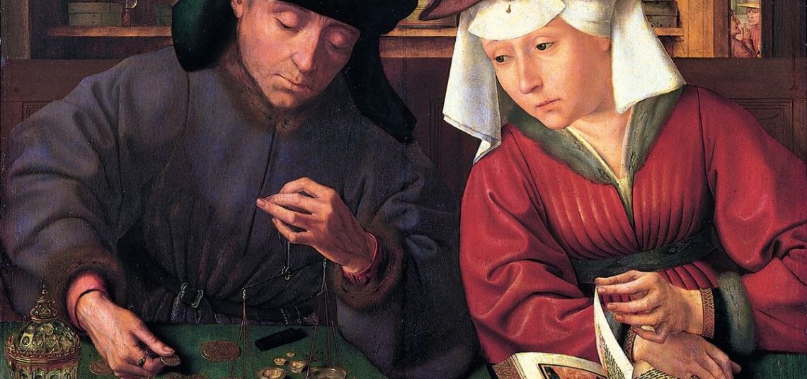 “El prestamista y su esposa”, (1514) del artista flamenco Quentin Massys