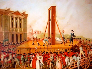 ¿Cuántas cabezas rodaron durante el periodo llamado del Terror?