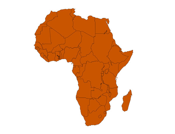 ¿Cuántos países africanos eran independientes en el año 1900?