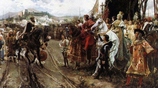 Los Reyes Católicos toman Granada