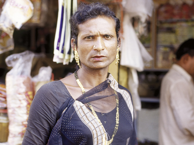 Eunuco hijra de Bombay (India)
