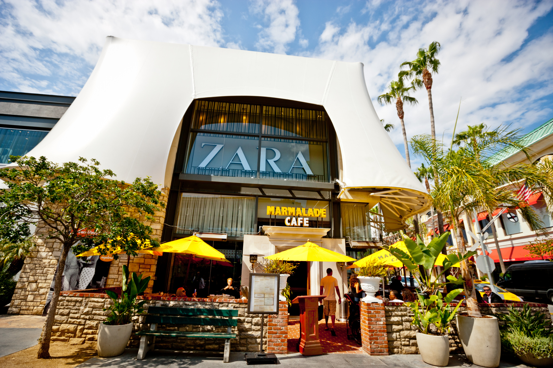 Tienda de Zara en Los Ángeles 2013