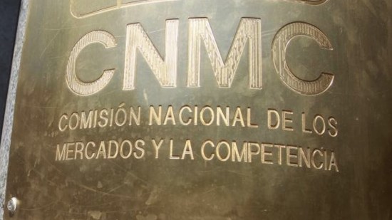 Placa a la entrada de la comisión nacional de los mercados y la competencia