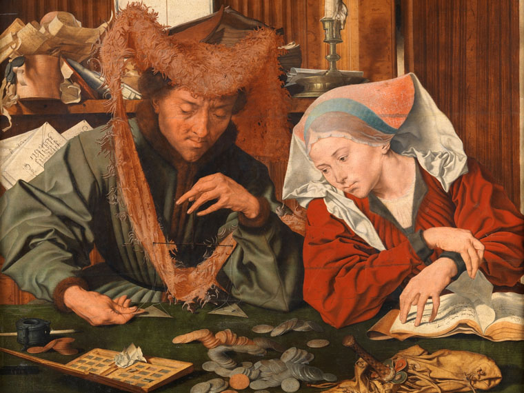 El cambista y su mujer