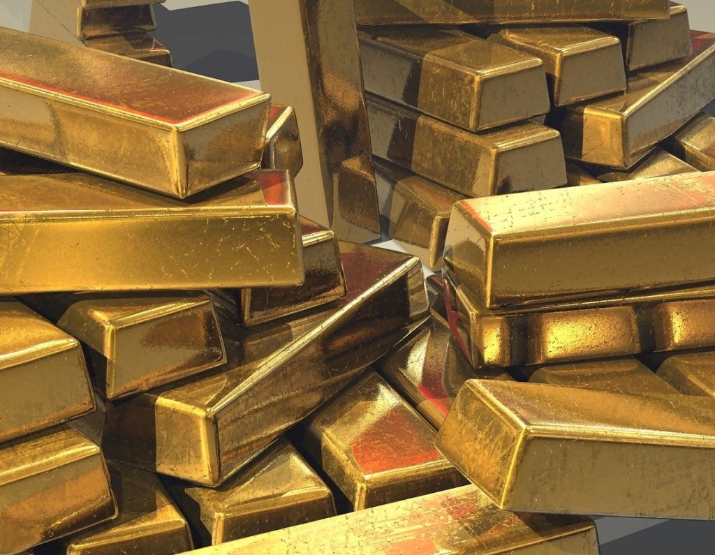 Lingotes de oro