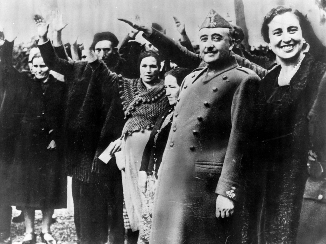 Franco en la posguerra