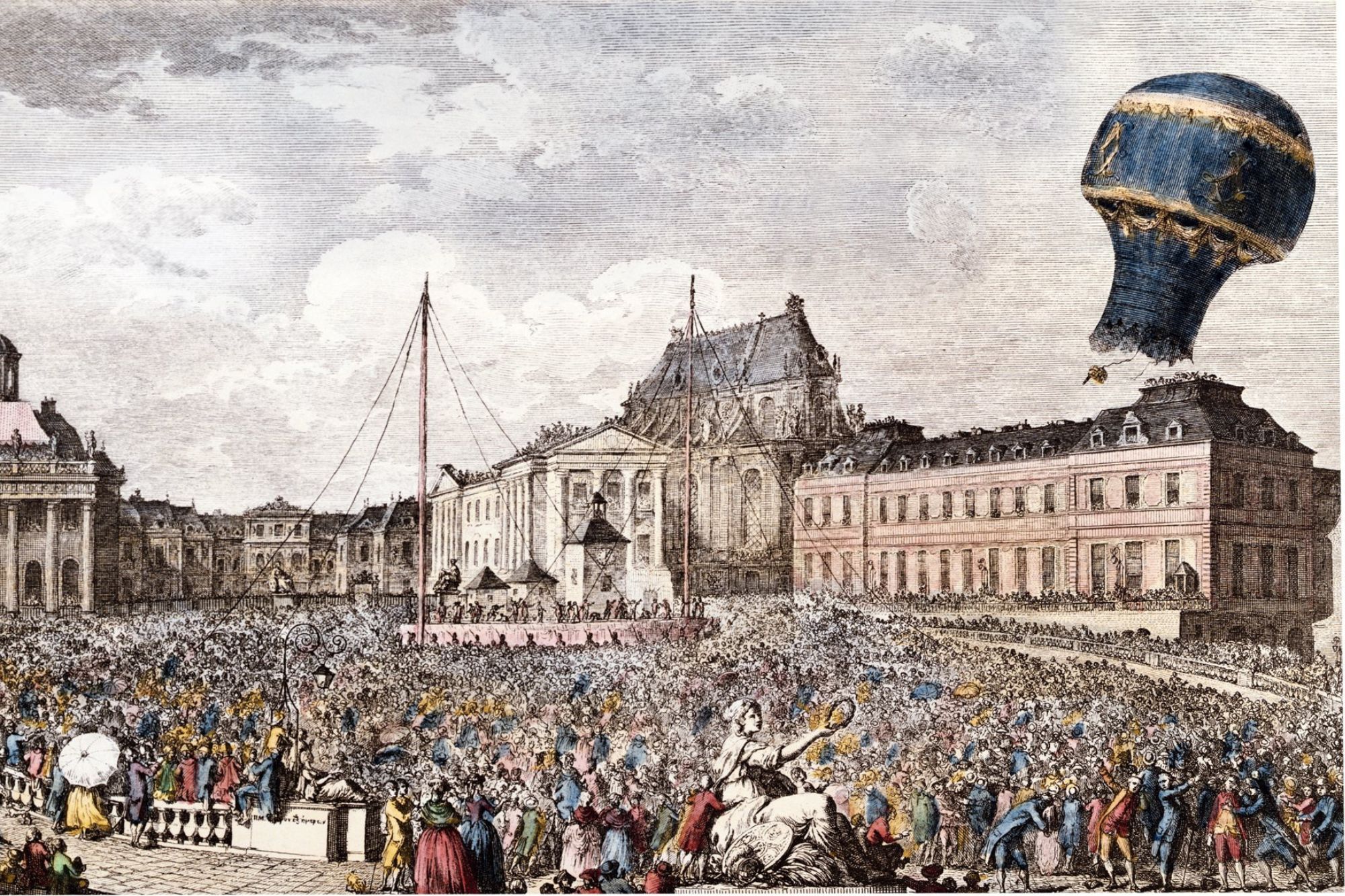 La invención del globo aerostático