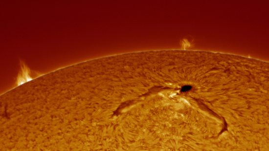 Manchas, fulguraciones y estallidos: estamos viviendo el ciclo 25 de actividad solar