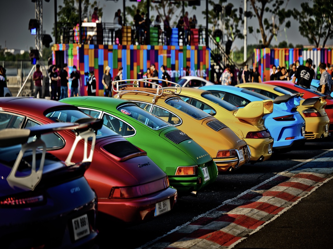 Paleta de colores en un año muy especial para Porsche