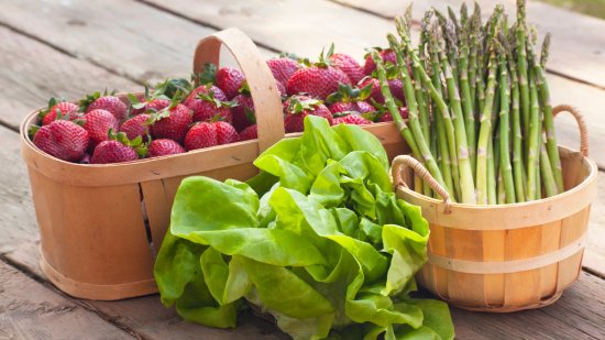 Frutas y verduras de abril, según la ciencia
