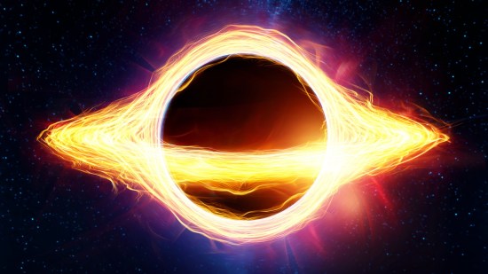 La gravedad y la luz revelan un monstruoso agujero negro y monstruoso agujero negro