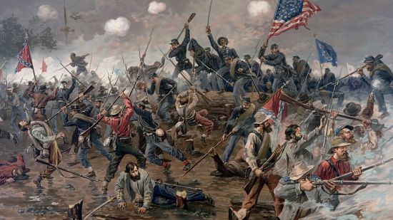 Batalla de Spotsylvania Guerra de Secesion