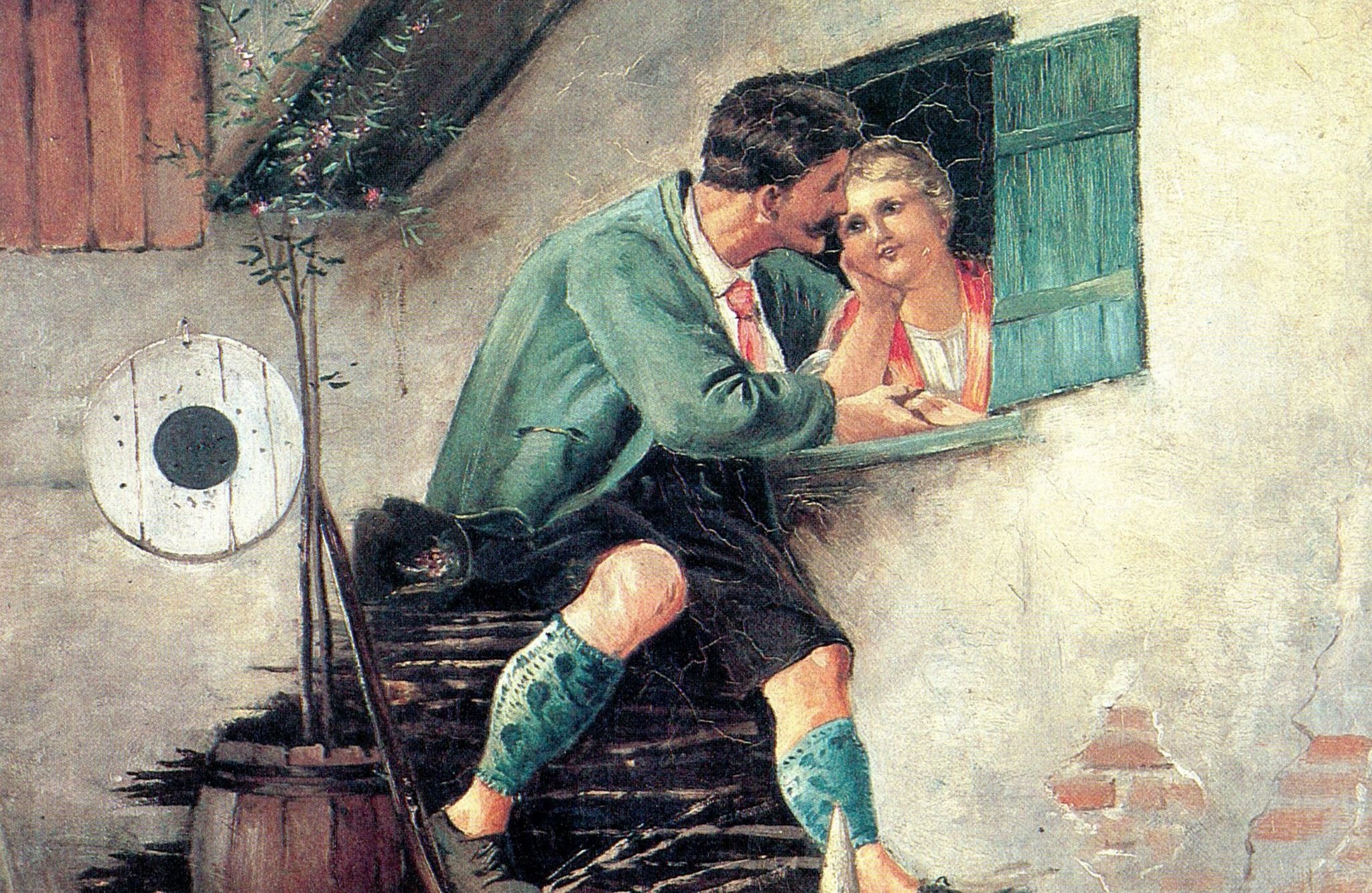 ¿Te gusta esta obra? Es una pintura de Adolf Hitler