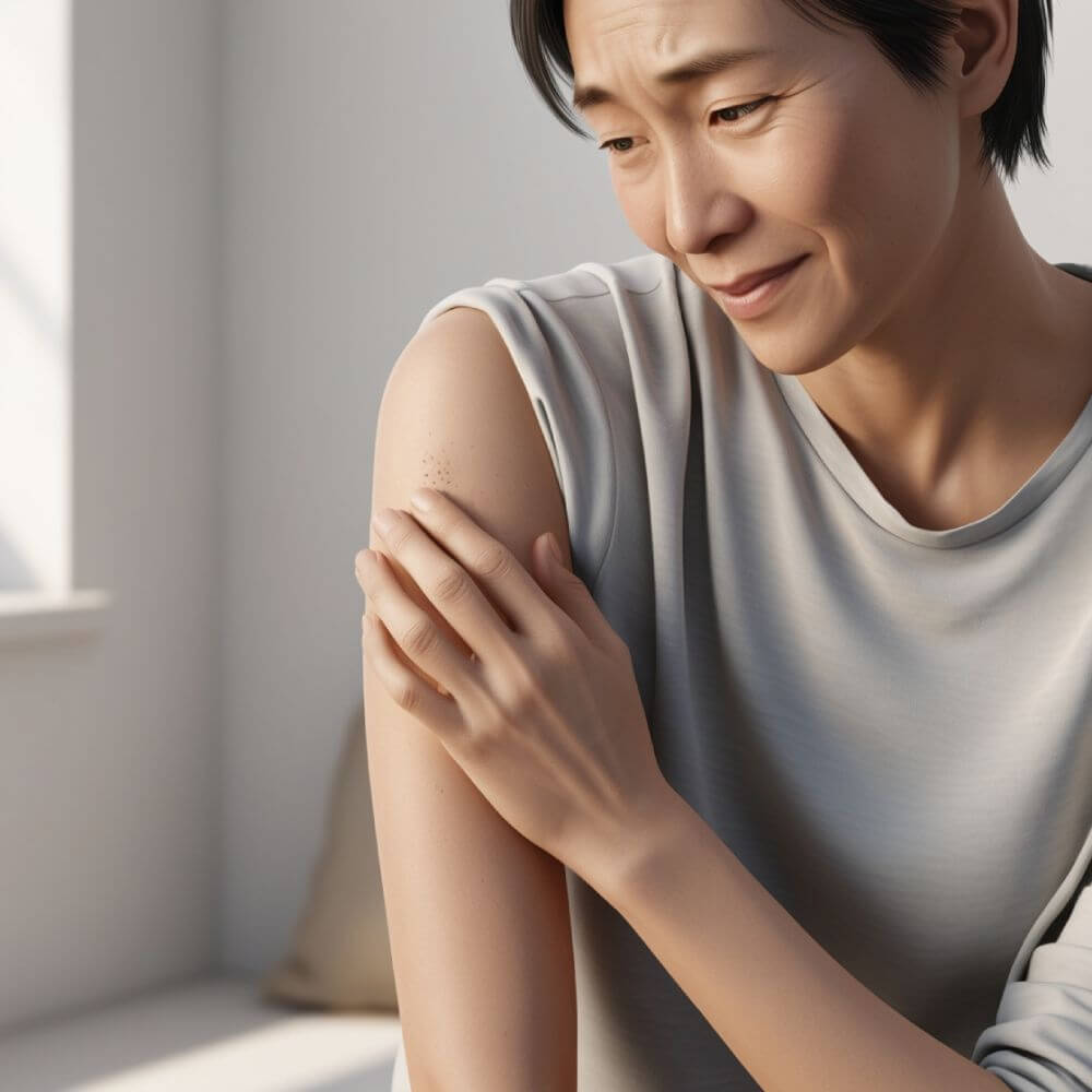 Picor piel. Síndrome de Ekbom. Imagen: Leonardo.