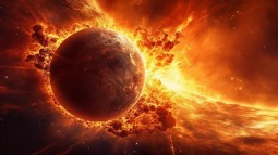 Captan cómo un planeta es devorado por una estrella