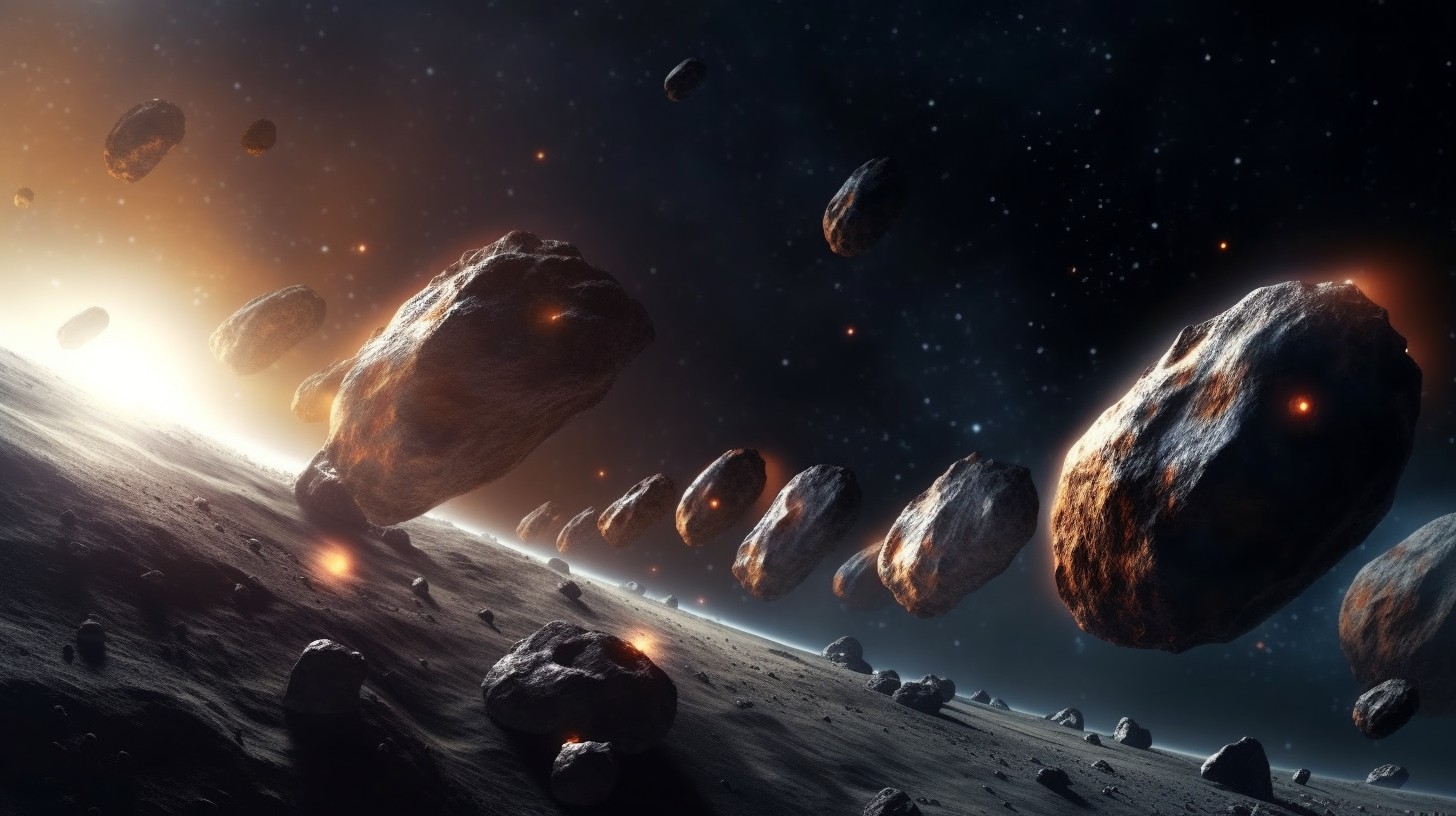 Un nuevo cinturón de asteroides se está formando más allá de nuestro sistema solar